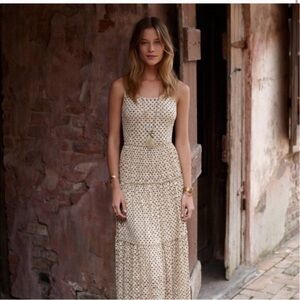 EUC - Anthropologie ‘Meadow Rue’ Maxi Dress - size 6